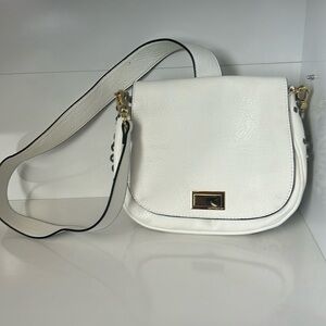 Juicy Couture white cross-body purse